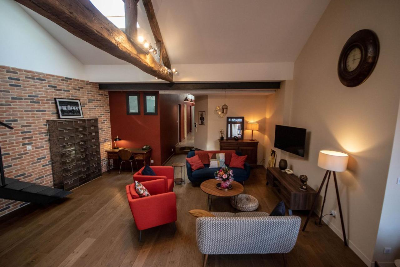 L'Atelier Chambourdin - Maison/Loft Centre Blois Esterno foto